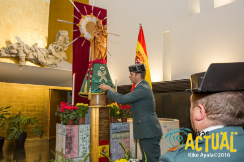 La Guardia Civil festejó ayer en Rivas el día de su patrona