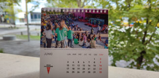 Imagen del calendario 2024 con las fotografías del fotógrafo local Kike Ayala.